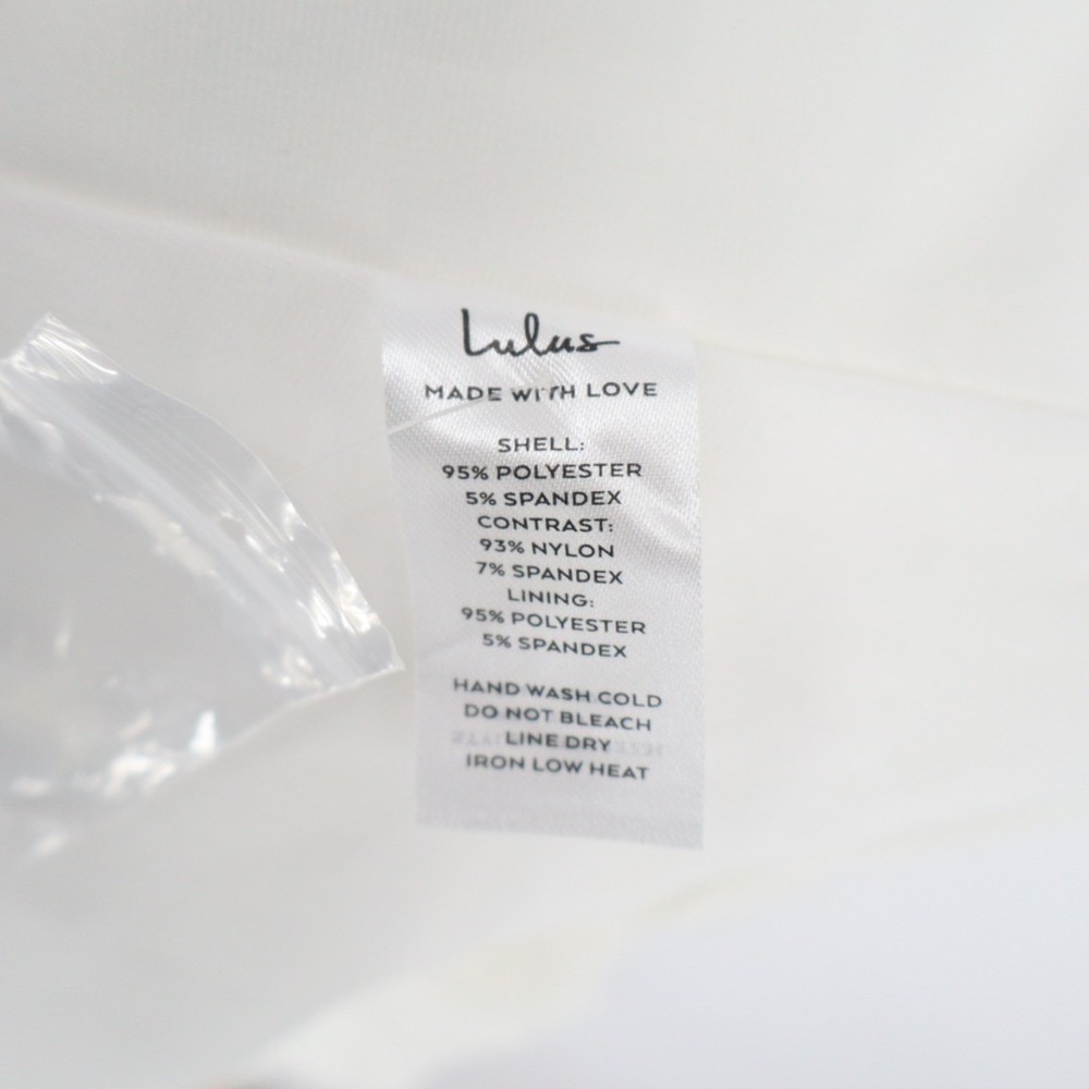 Lulus Blessed Romance Maxi Dress Womens M White Sleeveless Button Back Mermaid - Picture 3 of 9